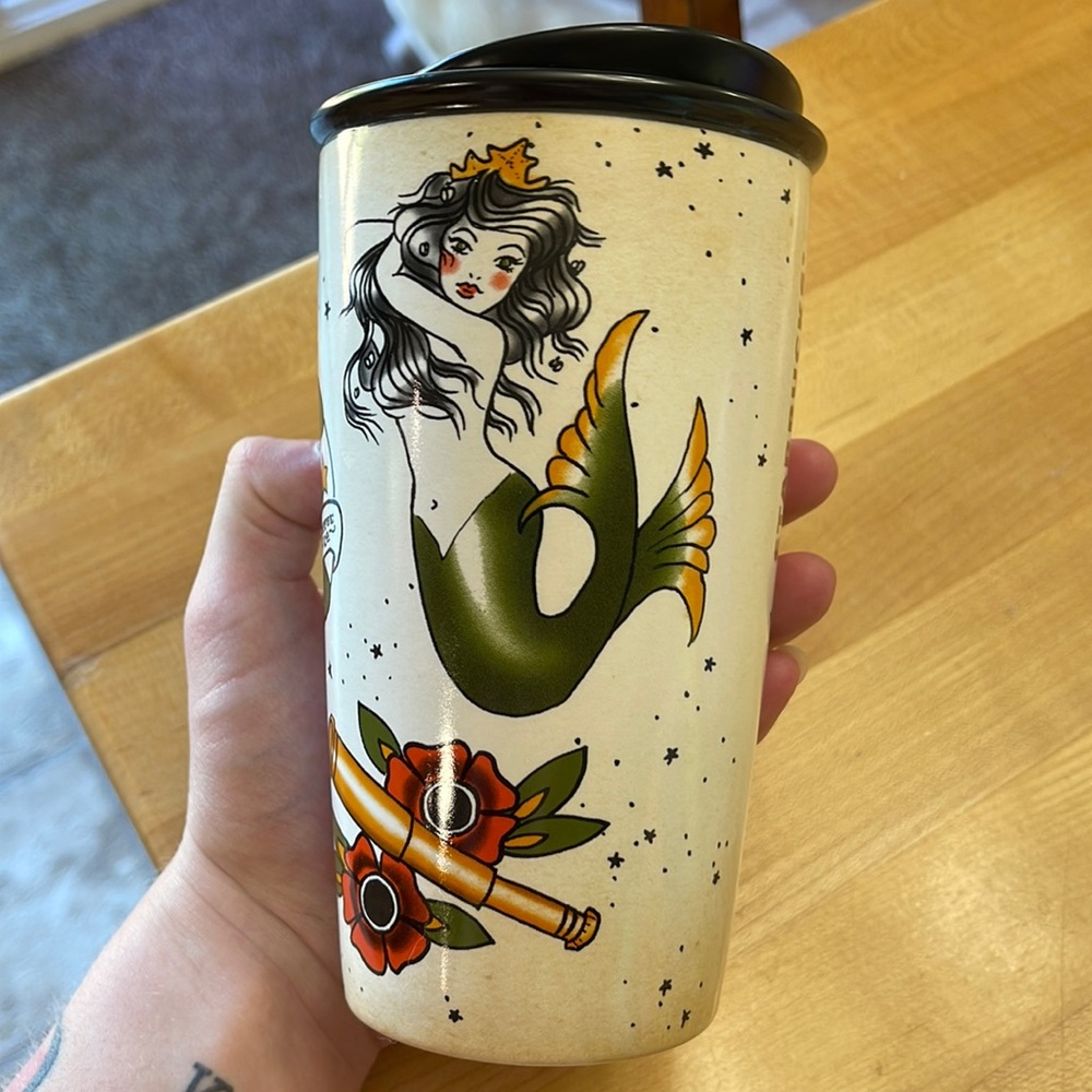 Ceramic Starbucks cup
